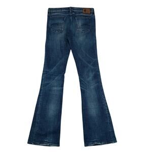 Vintage G-Star Raw 3301 Bell Cut Jeans Women 30 31X34 Blue Tall Hippie Street‎